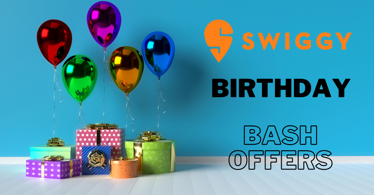 Swiggy Birthday Bash Offers