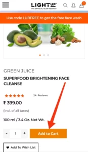 SuperFood Brightening Face Cleanse @ Just ₹1