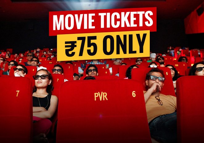 Movie tickets at just 75₹ only [Pre Booking started]