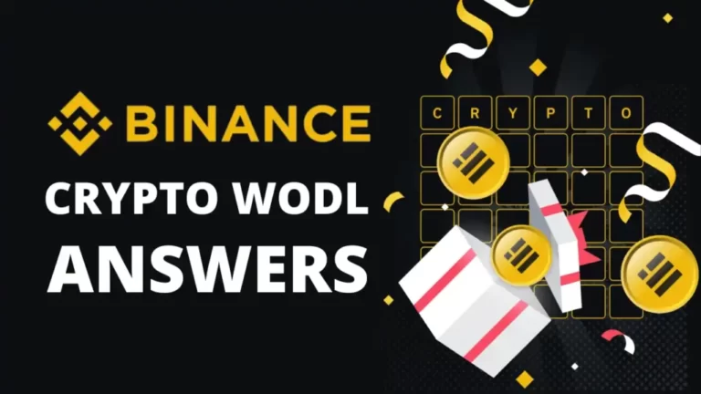 Binance Crypto WODL Answers Today | Share $25000 ALGO