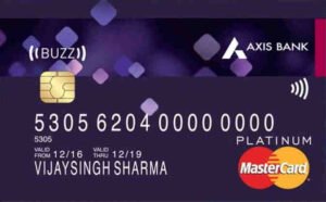 Axis Bank buzz Credit Card